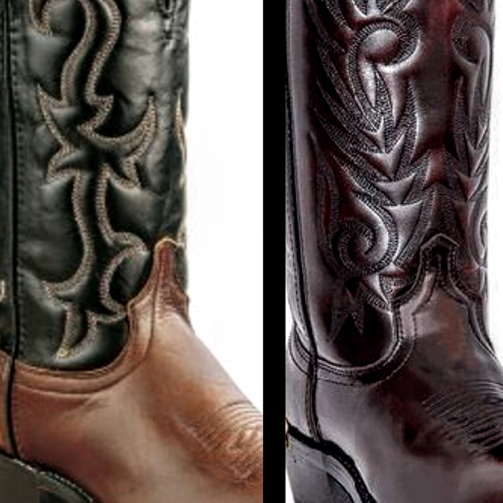 Pair Laredo Western Cowboy Boots Men's sz 9.5 EW : McComb & Nashville